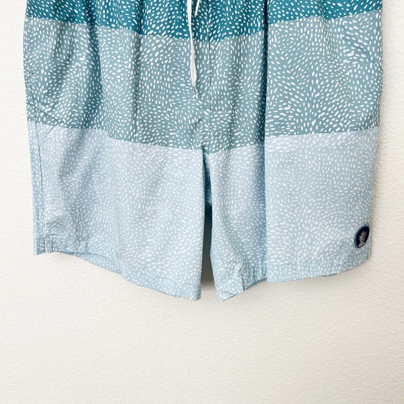 [Chubbies] Whale Sharks Blue Striped Ombre 7" Inseam Swim Shorts NWT Size XXL - Picture 6 of 12